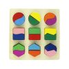 2014 Geometric Puzzle Wooden Shapes Jigsaw Puzzle