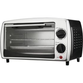 BRENTWOOD TS-345B 4-Slice Toaster Oven Broiler
