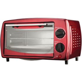 BRENTWOOD TS-345R 4-Slice Toaster Oven
