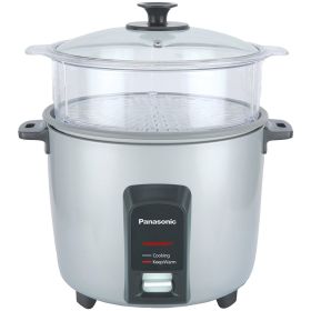 PANASONIC SR-Y22FGJL 12-Cup Automatic Rice Cooker (Silver)