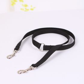 Double Dog Twin Strong Multicolor Lead Two Pet Dogs Walking Leash