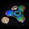 Rainbow Colors Titanium Alloy EDC Hand Fidget Spinner High Speed Focus Toy Gift