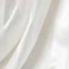 Taihu Snow Silk Simple Luxury White Stripe Mulberry Silk Sheet Set