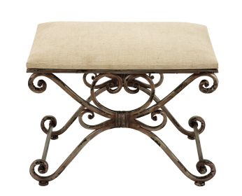 Metal stool durable furniture addition